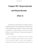 Chapter 047. Hypercalcemia and Hypocalcemia (Part 3)