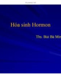 Bài giảng sinh hóa -Hóa sinh Hormon part 1