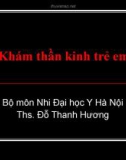 Khám thần kinh trẻ em