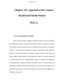 Chapter 115. Approach to the Acutely Ill Infected Febrile Patient (Part 2)