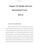 Chapter 117. Health Advice for International Travel (Part 4)