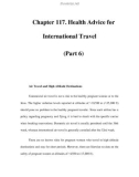 Chapter 117. Health Advice for International Travel (Part 6)