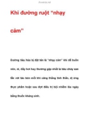 Khi đường ruột “nhạy cảm”