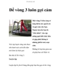 Để vòng 3 luôn gợi cảm