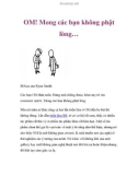 OM! Mong các bạn không phật lòng…