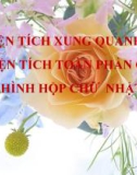 Bài giảng Toán 5 chương 3 bài 11 : Diện tích xung quanh - diện tích toàn phần của hình hộp chữ nhật