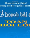 Bài giảng Toán 5 chương 3 bài 8: G iới thiệu biểu đồ hình quạt