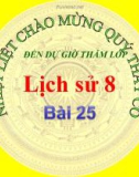 Bài giảng Lịch sử 8 bài 25: Kháng chiến lan rộng ra toàn quốc (1873 - 1884)