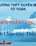 Bài giảng Đại số 9 chương 4 bài 6: Hệ thức Vi-ét và ứng dụng