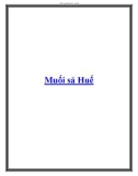 Muối sả Huế