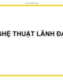 Nghệ thuật lãnh đạo