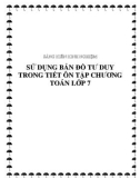 SKKN : Sử dụng bản đồ tư duy trong tiết ôn tập chương Toán lớp 7