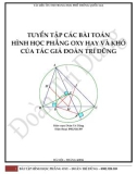 Tuyển tập các bài toán Hình học phẳng oxy hay và khó - Đoàn Trí Dũng