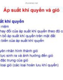 Áp suất khí quyển và gió