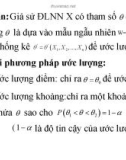 Phần 2: Lý thuyết ước lượng