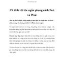 Cá tính với tóc ngắn phong cách Bob và Pixie