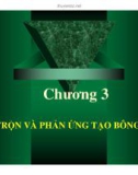 Chương 3: Bể trộn và phản ứng tạo bông cặn