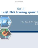 Luật môi trường quốc tế