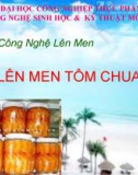 Lên men tôm chua