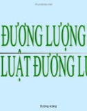 Bài giảng: Định luật đương lượng