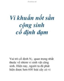 Tài liệu: Vi khuẩn nốt sần cộng sinh cố định đạm