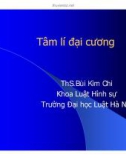 Tâm lí đại cương - Xúc cảm, tình cảm