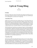 Lịch sử Trung Đông