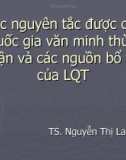 Các nguyên tắc được các quốc gia văn minh thừa nhận và các nguồn bổ trợ của Liên Hợp Quốc