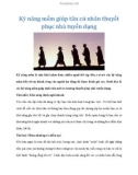 Kỹ năng mềm giúp tân cử nhân thuyết phục nhà tuyển dụng