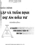 Thẩm định dự án đầu tư: Phần 1