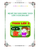 Bộ đề thi Violympic Toán lớp 3 năm 2016-2017