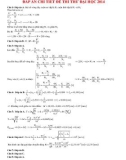 Đáp án chi tiết Đề thi thử Đại học môn Toán năm 2014 - GV. Đặng Việt Hùng