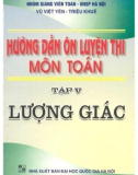 Sổ tay hướng dẫn ôn luyện thi môn Toán (Tập 5: Lượng giác): Phần 1