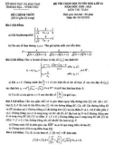 Đề thi chọn đội tuyển HSG môn Toán 12 năm 2020-2021 - Sở GD&ĐT tỉnh Bà Rịa - Vũng Tàu