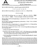 Đề thi chọn đội tuyển môn Toán lớp 8 năm 2022-2023 - Hệ thống Giáo dục Archimedes School, Hà Nội
