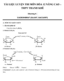 Tài liệu luyện thi môn Hóa 12 nâng cao – THPT Thanh Khê
