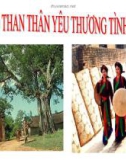 Bài giảng Ngữ văn lớp 10: Ca dao than thân yêu thương tình nghĩa