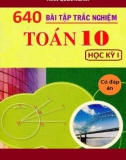 640 bài tập trắc nghiệm Toán lớp 10 có đáp án - Trần Quốc Nghĩa