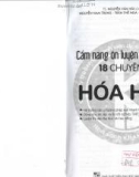 Cẩm nang hướng dẫn ôn luyện thi đại học 18 chuyên đề Hóa học: Phần 1