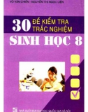 30 đề kiểm tra trắc nghiệm sinh học 8: phần 1