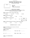 Đề kiểm tra KSCL đầu năm Toán và Tiếng Việt - Trường TH Hiệp Hòa (Kèm đáp án)