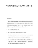 VIÊM PHẾ QUẢN CẤP VÀ MẠN – 2