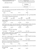 Đề kỳ thi thử THPT Quốc gia tháng 6/2018 môn Toán - Sở GD&ĐT tỉnh Bà Rịa Vũng Tàu - Mã đề 005