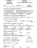 Đề thi thử tốt nghiệp THPT năm 2021 môn Toán có đáp án - Sở GD&ĐT Hưng Yên