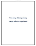 Văn mẫu lớp 10: Cảm hứng nhân đạo trong truyện Kiều của Nguyễn Du