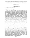 SKKN: Hướng tích hợp về truyền thống lịch sử, địa lý, nét đẹp văn hóa qua tác phẩm Chữ người tử tù của Nguyễn Tuân