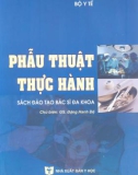 Hướng dẫn phẫu thuật thực hành Bác sĩ đa khoa