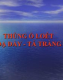 Bài giảng: Thủng ổ loét