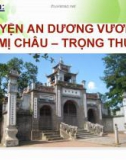 Bài giảng Ngữ văn 10 - Đọc văn: Truyện An Dương Vương và Mị Châu – Trọng Thủy