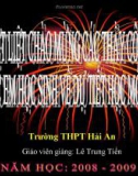 Bài giảng Giải tích 12 – Bài 5: Phương trình mũ, phương trình Logarit (Tiết 1)